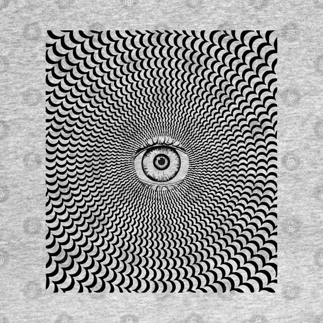 Trippy Eye - I See You Through You by Cosmic Dust Art